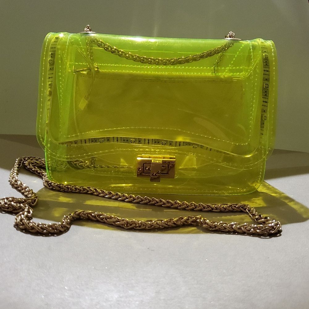 Neon Yellow Bag